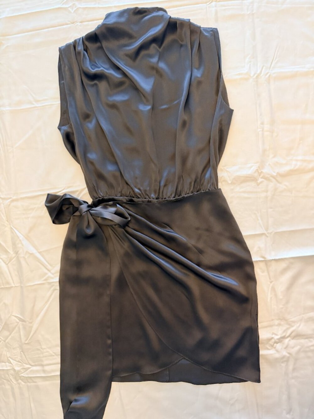 Autumn Wedding Guest Dress Amanda Uprichard 100% Silk Small - Picture 7 of 12